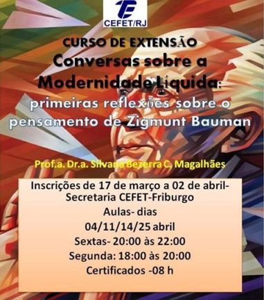 Curso de extensão CEFET-NF - Silvana Bezerra C Magalhães