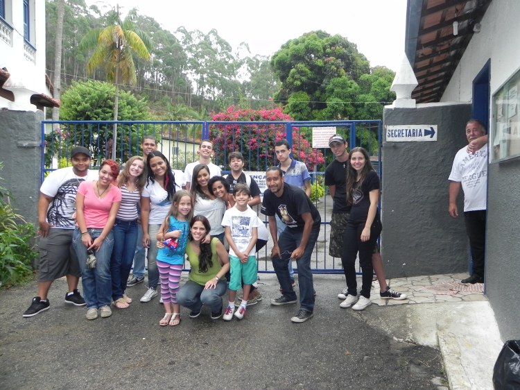 Trote solidario 2014-01 - Polo EAD de Nova Friburgo - 2