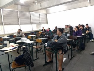 Figura 5: Pessoas presentes no último dia da semana do Geógrafo. Crédito: Carolina Maciel Mattos