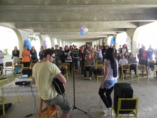 Polo EAD de Nova Friburgo - Dia do pedagogo - Renata Ferraz e Igor Couto