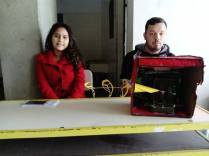 Figura 9: Alunos que participaram da feira de ciências. Créditos: Patrick Nunes Ferreira.