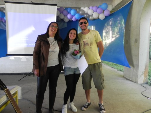 Polo EAD de Nova Friburgo - Dia do pedagogo - Renata Ferraz e Igor Couto