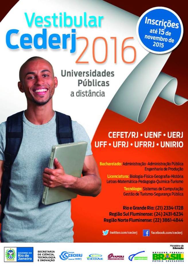Vestibular CEDERJ 2016