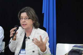 Foto 9: Convidada Maria Ana Qualino. Créditos: Carolina Maciel Mattos.